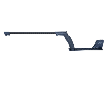 Canne S-Telescopic Lite Bleue (Sans Bas de Canne) avec Mi de canne en Carbone