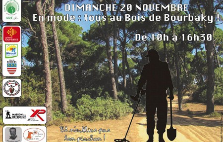 En mode tous métaux ! Au bois de Bourbaky...