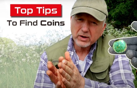 The smart way to find coins with a metal detector