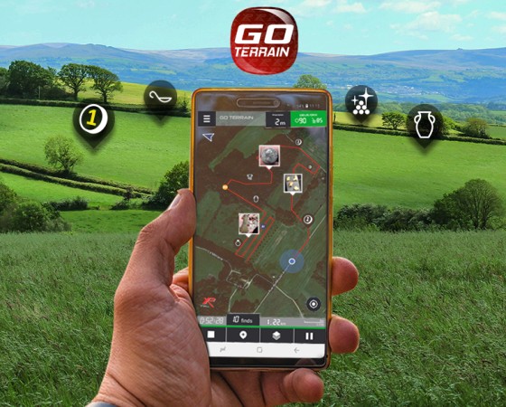 GO TERRAIN Application | XP METAL DETECTOR