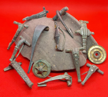 Roman Fibulae brooches and disc brooches