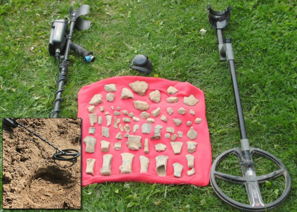 It was a normal days detecting with my XP Deus finding a hoard was the ...